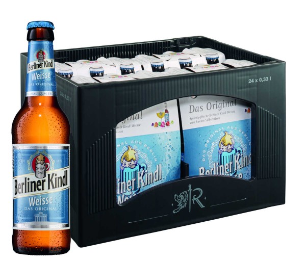 24 x Berlin Kindl White L'originale 0.33L 3.0% Cartone per bottiglie