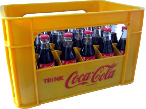 24 x Coca-Cola Classic 0.2L bottiglia in vetro con scatola originale