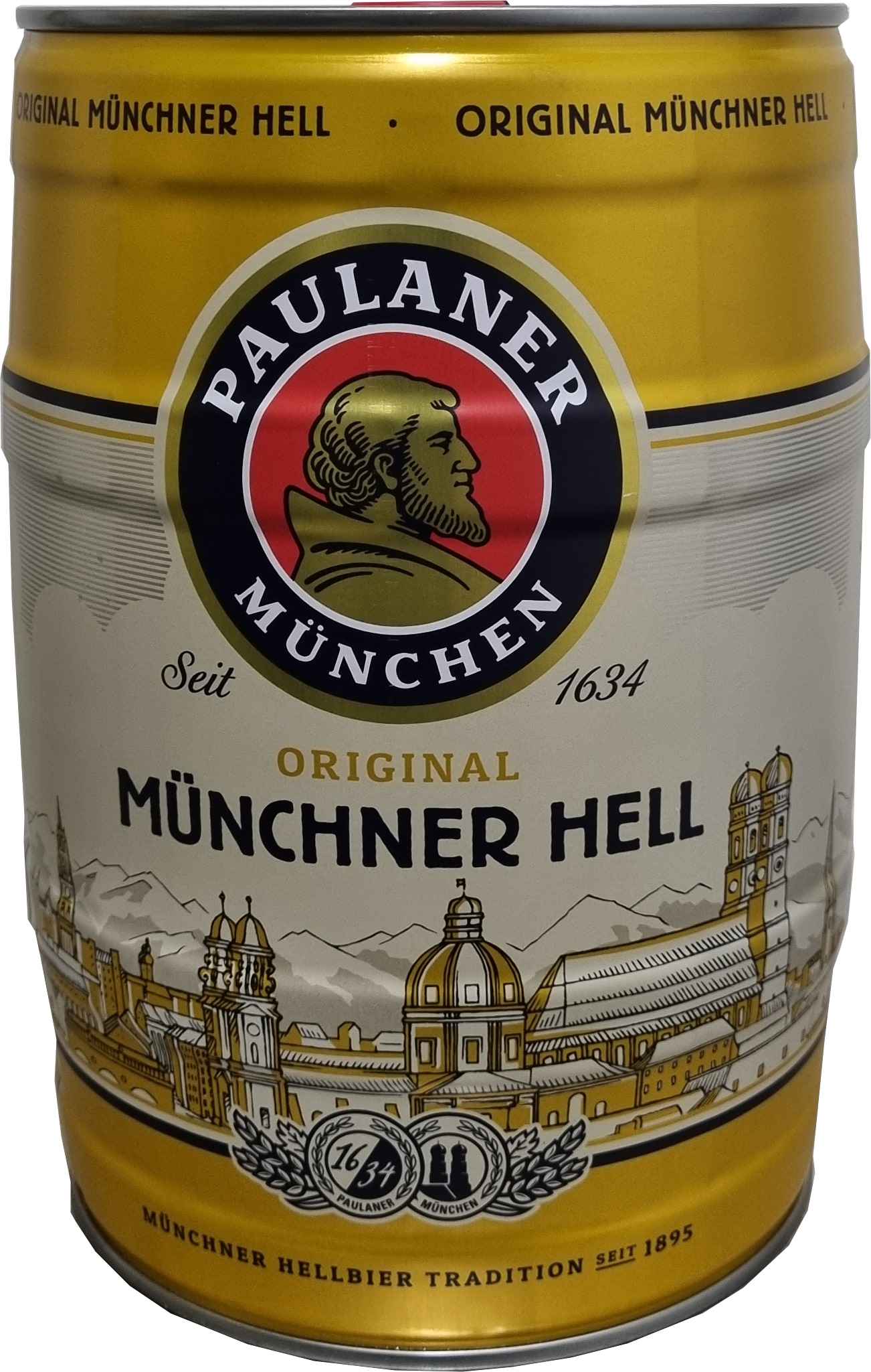 Paulaner Munich Hell 5 litri 4,9% vol barilotto di partito