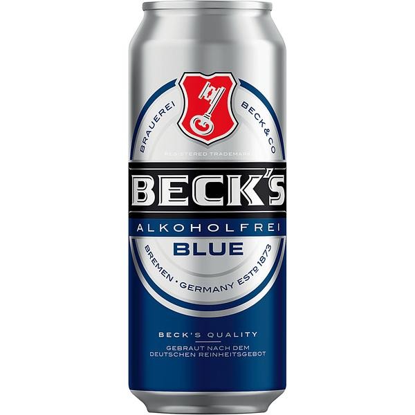 24 lattine Becks Blue senza alcool 0,5 L <0,5% vol, alc. compreso il deposito - A VIA