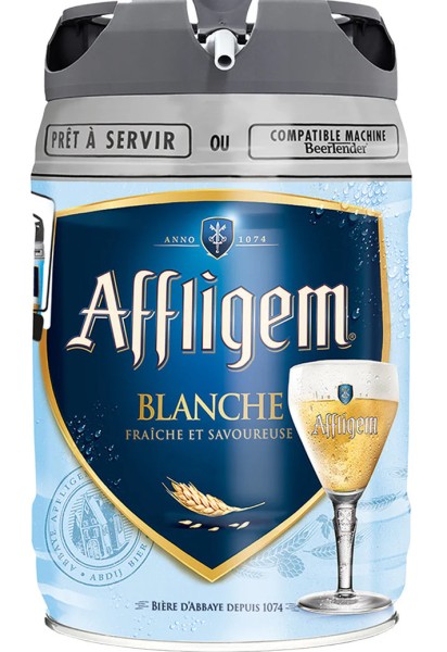 Birra di frumento Affligem Blanche, fusto da 5 litri, spina inclusa, 4,8% vol.