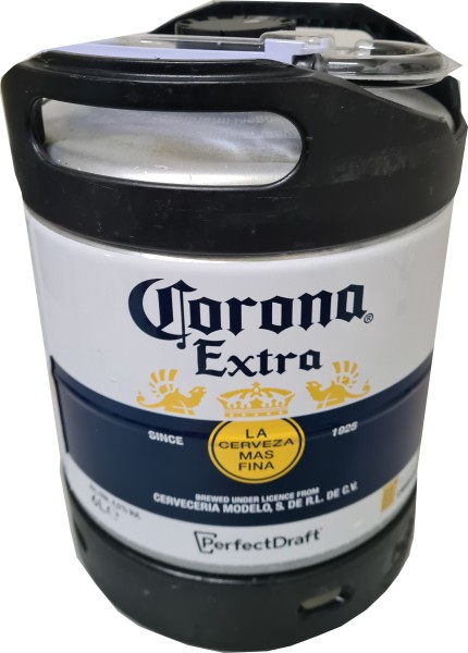 Corona Extra Perfect Draft botte da 6 litri 4,5% vol. Deposito riutilizzabile