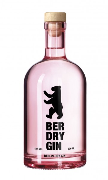 BER Dry Gin Berlin Dry Gin bottiglia da 0,5 L 43% vol confezione regalo