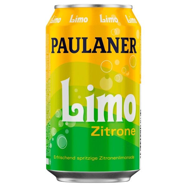 24 lattine Paulaner Limo Lemon da 0,33 l con deposito cauzionale