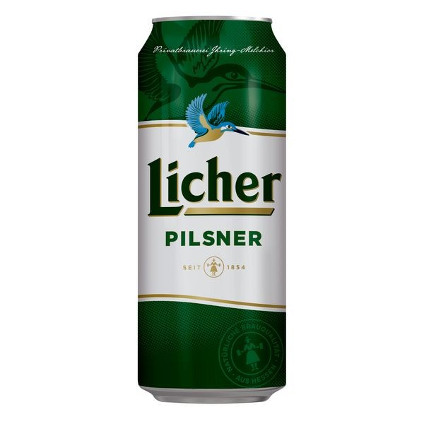 Licher Pils 24x0.5L lattine 4,9% Vol_ usa e getta