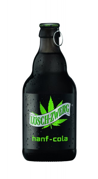 20 x Löschzwerg Hemp-Cola 20x0.33L bottiglia di vetro a rendere