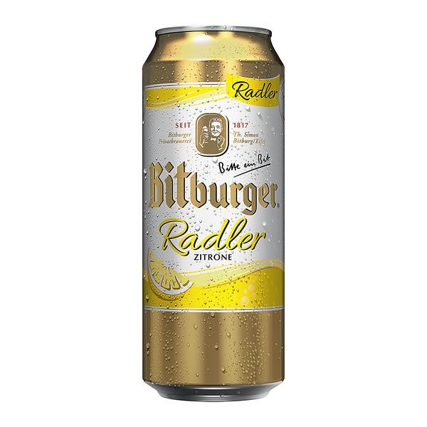 Lattine 24x0,5L Bitburger Radler 2,5% Vol._EINWEG