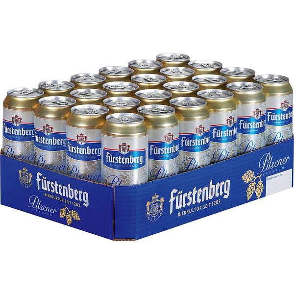 2 x Fuerstenberg Pils 24x0,5L =48 lattine 4,9% Vol.