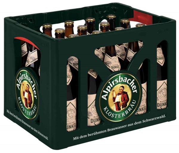 18 x monastero Alpirsbacher scuro 0.5L 5,2% vol. custodia originale