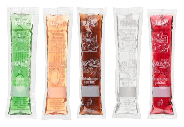Cartone di bevande miste BUSSY Mix Water Ice da 200 x 40 ml - miste