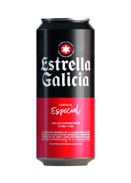 24 lattine da 0,33 litri San Miguel Especial Spanish Lager 5,4 % Vol incluso deposito - usa e getta