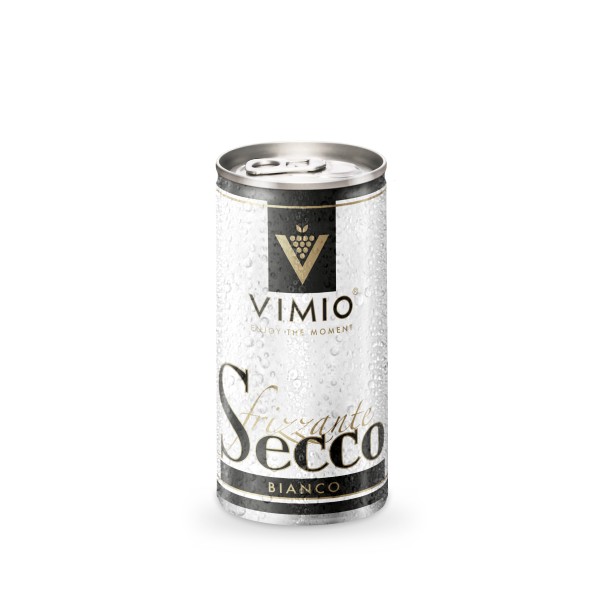 Vimio Frizzante Secco bianco 10,5% vol 200 ml lattina