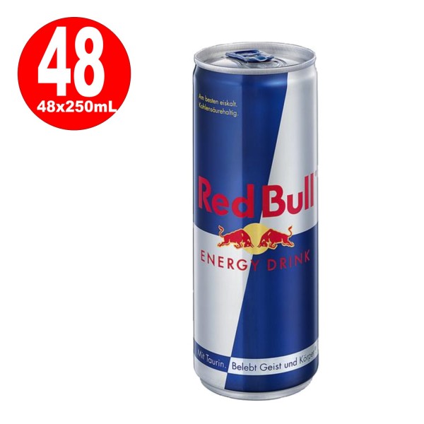 2 x Red Bull Energy Drink 24 x 250 ml = 48 lattine_INWAY