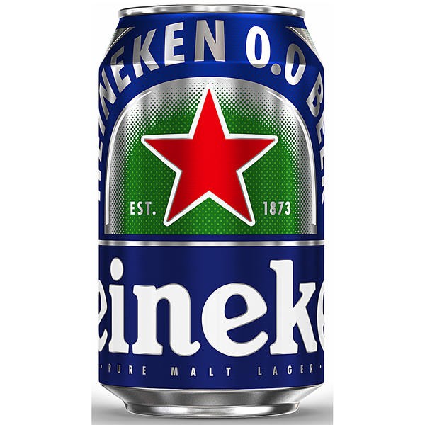 Lattine da 24x0,33 L di birra chiara Heineken SENZA ALCOOL _disposable