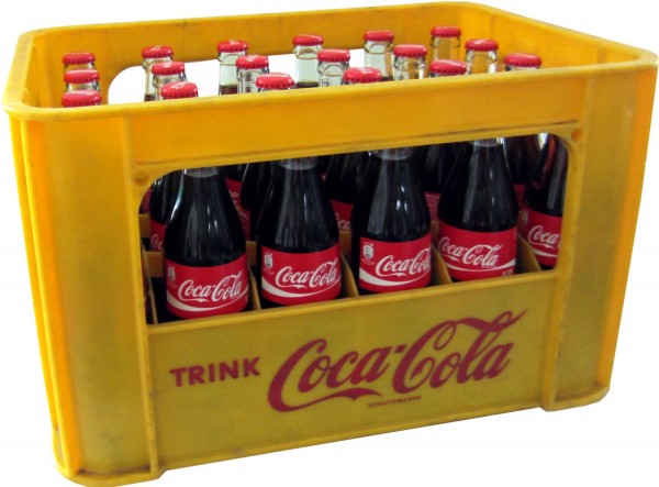 24 x Coca-Cola Classic 0.33L Bottiglia in vetro con scatola originale